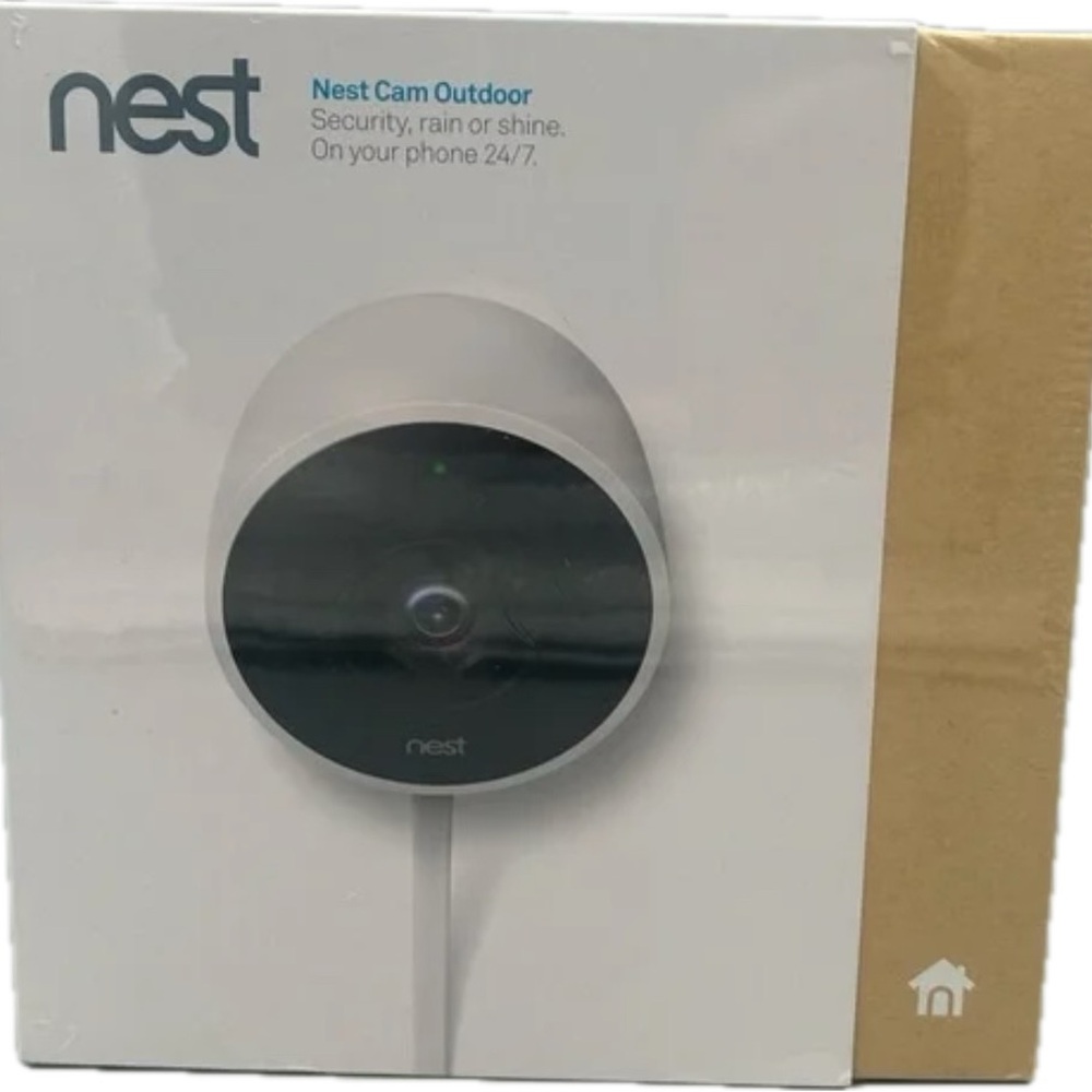 Nest Cam Outdoor Security Camera - White New still in shrink-wrapped box.